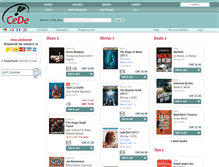 Tablet Screenshot of cede.ch